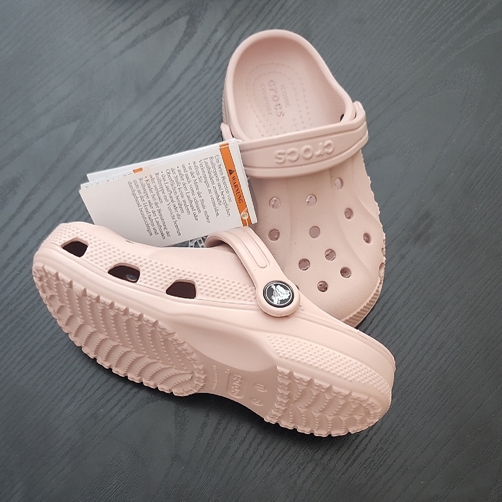 CROCS Kids Light Pink Water Shoes - Picture 3 of 4